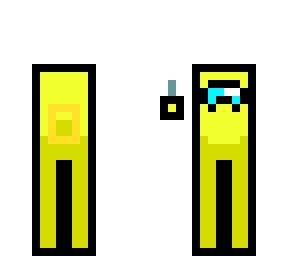 among us yellow imposter!