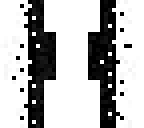 black and white scatters