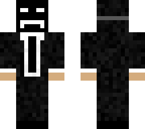 black drama mask guy
