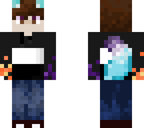 black/white cheeta skin