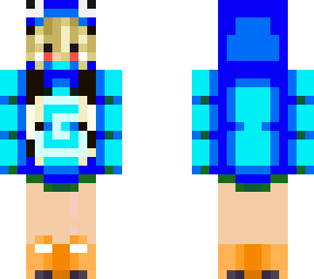 blue g frog