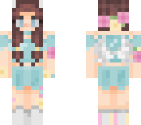 blue girl
