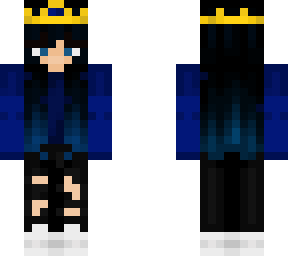 blue girl