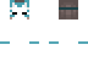 blue kitsune mask