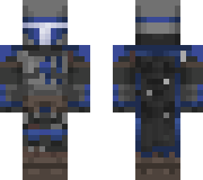 blue mandalorian