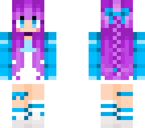 blue purple