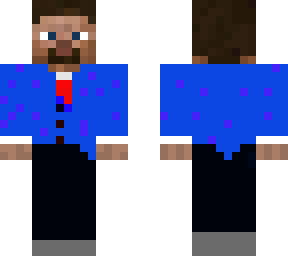 blue suit steve