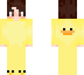 boy in a duck onesie!