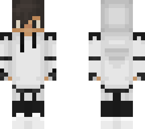 boy in white hoodie