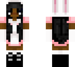 bunny hat girl brown