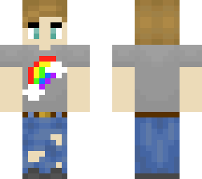 cool rainbow boy