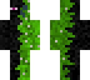 creeper half enderman