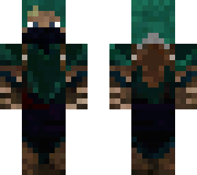 d&d ranger/archer: bandana up