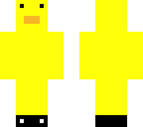 duck with shoes