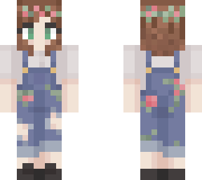 flower overalls