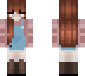 ginger w/overalls