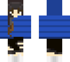 girl with blue hoodie :3
