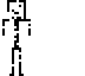 glitch stick man