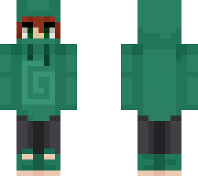 green hoodie boy