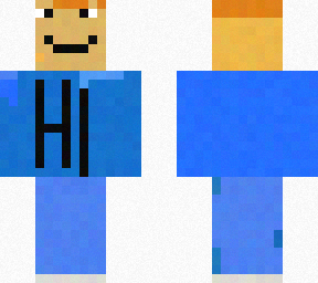 hi shirt (with blue pants)
