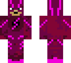 iris flash (the purple/pink streak)