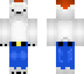 izebear with trousers