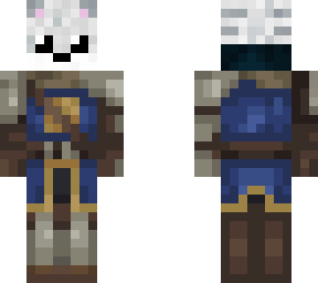 knight cat with the mask off