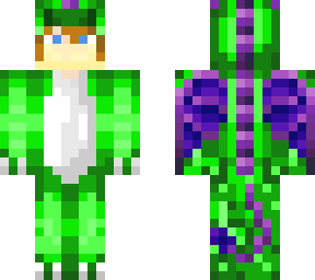 lucas in dragon onesie