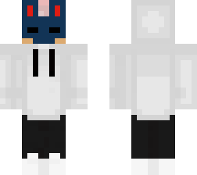 masked anime demon boy full face covering