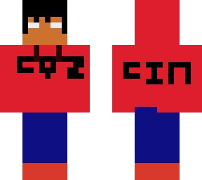 my cool dreaded minecraft skin 2.0
