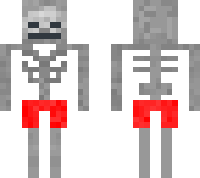 my favourite skeleton with shorts.
