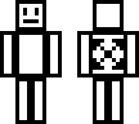 off-white block robot