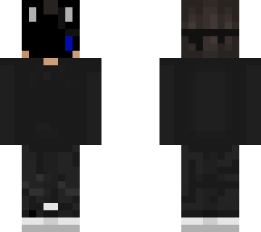 person with purge mask