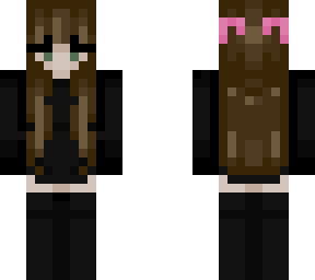 pink and black egirl // w/ sleeves