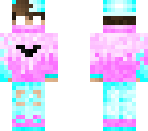 pink and blue pastel