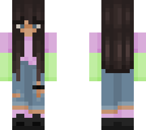 pink/green