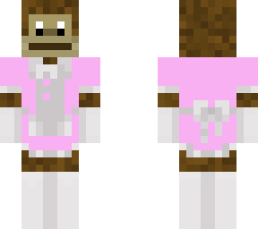 pink maid monkey
