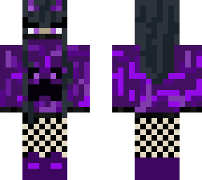 purple creeper girl
