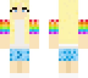 rainbow blondie