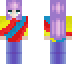 rainbow girl