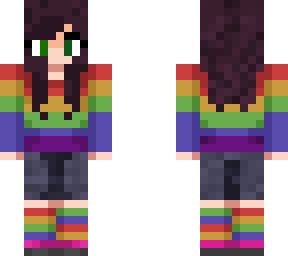 rainbow hoodie