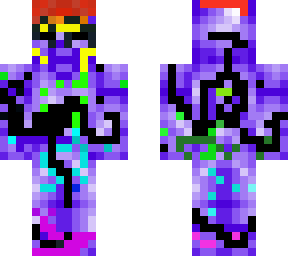 rainbow indigo steve, infected by darkness even more