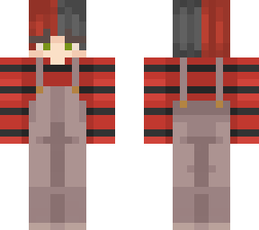red and black