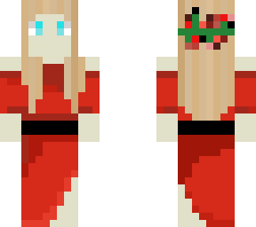 red dress girl