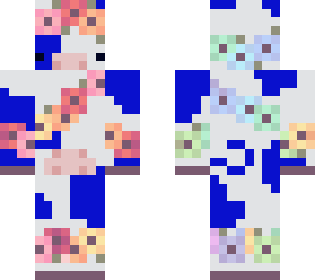 royal blue cow