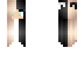 split blonde & black hair