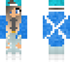sporty girl (my first skin)