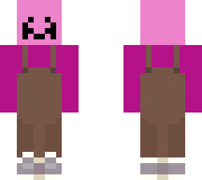 sticky feesh in farming overalls