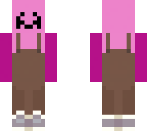sticky feesh in farming overalls