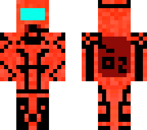 among us 3d (red)